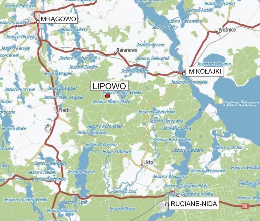 Stajnia Lipowo 45 Lipowo (Mragowo) Exterior foto
